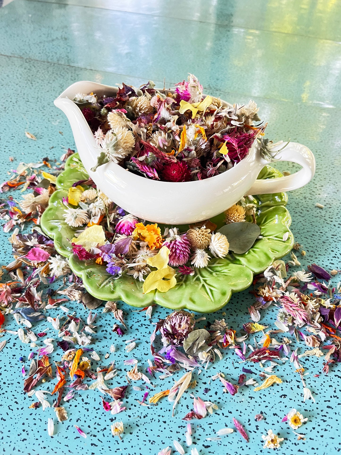 Rainbow Flower Confetti