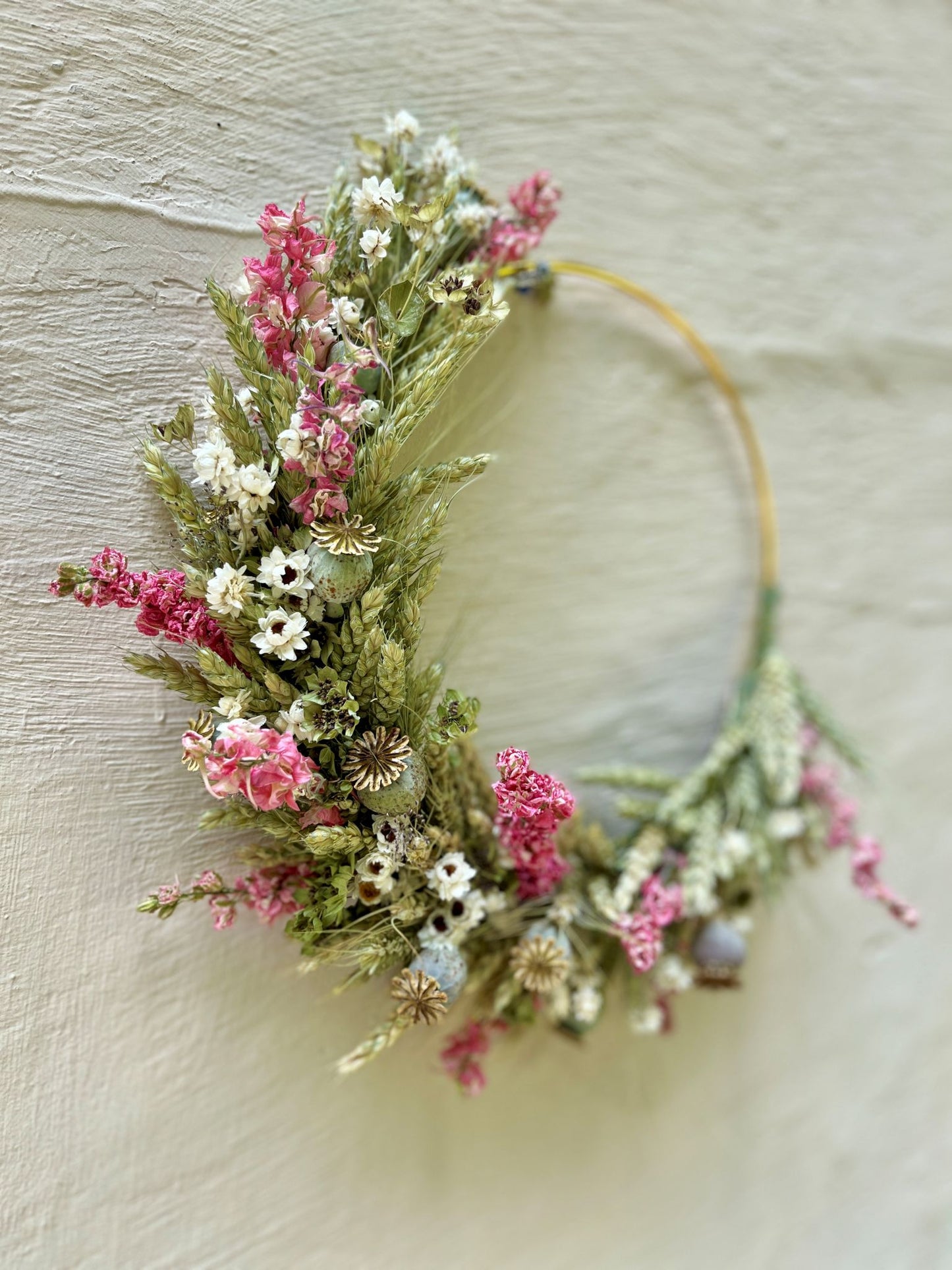 Pops of Pink Wreath