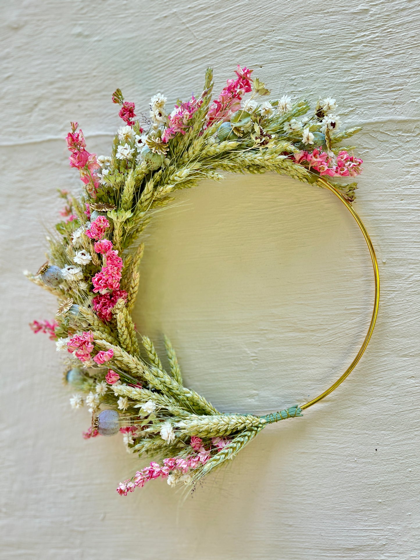 Pops of Pink Wreath
