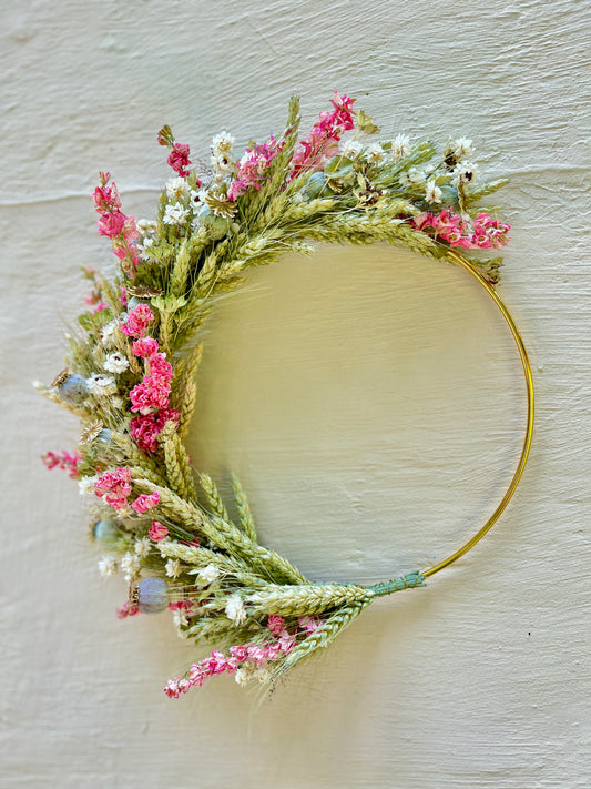 Pops of Pink Wreath